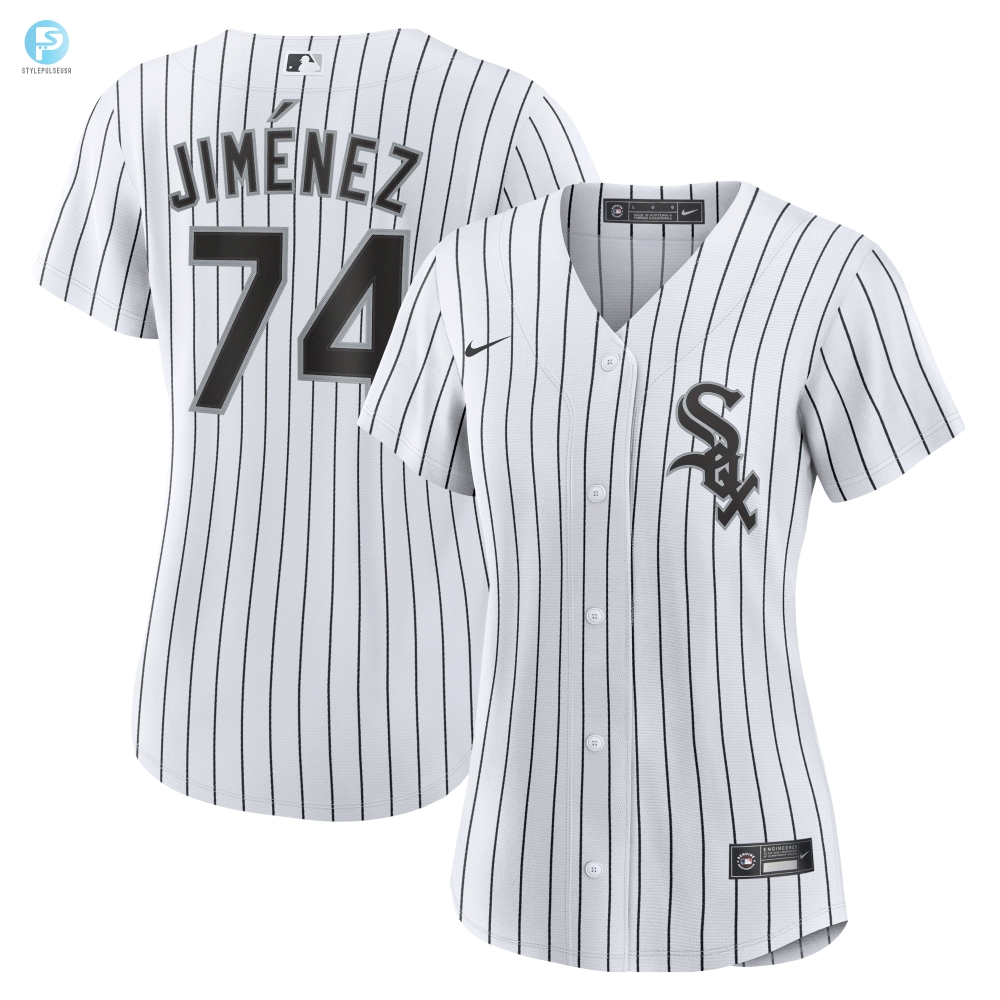 Eloy Jimenez Chicago White Sox Womens Home Replica Player Jersey  White Mlb 