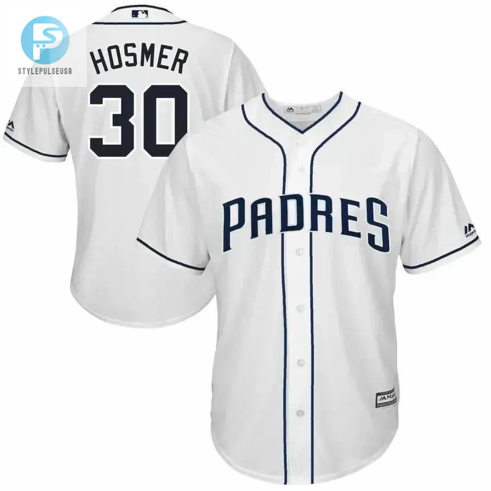 Eric Hosmer San Diego Padres Home Cool Base Player Jersey  White 