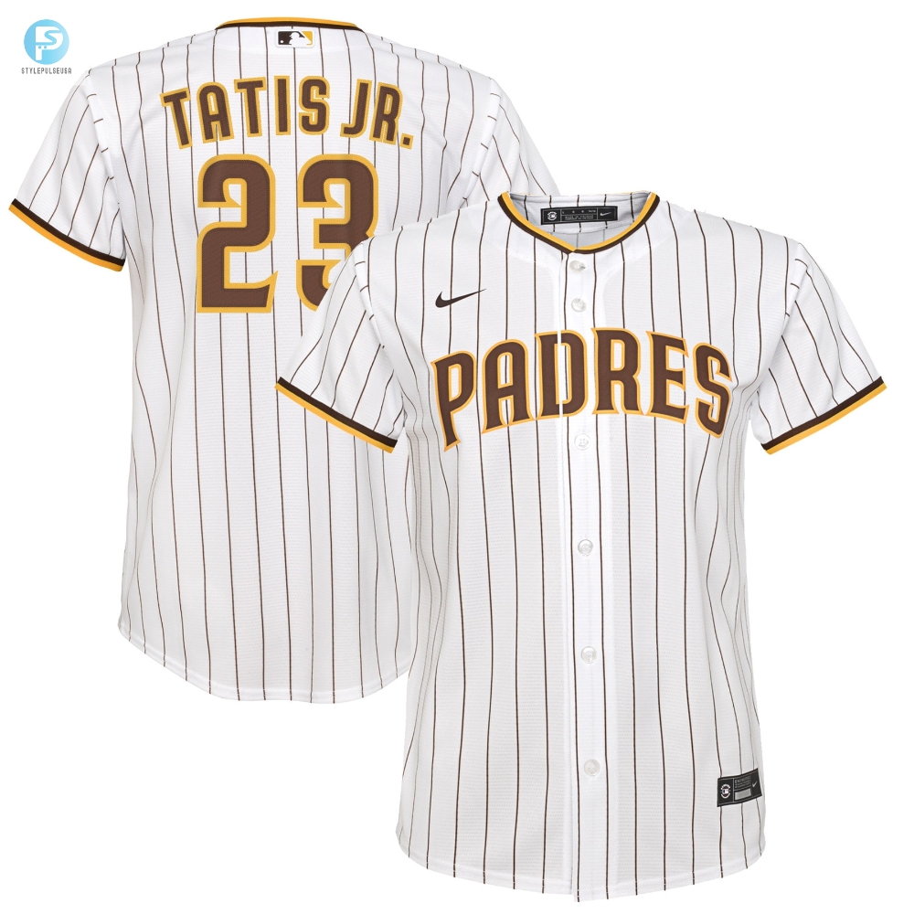 Fernando Tatis Jr San Diego Padres Home Replica Player Jersey White Mlb 