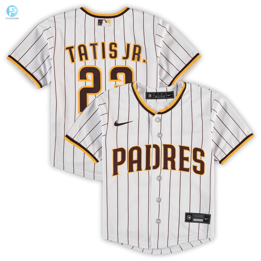 Fernando Tatis Jr. San Diego Padres Preschool Home Replica Player Jersey  White Mlb 