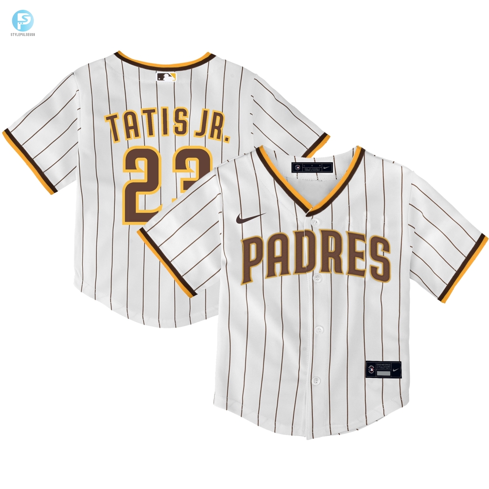 Fernando Tatis Jr. San Diego Padres Toddler Home Replica Player Jersey  White Mlb 