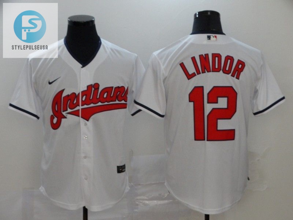 Francisco Lindor 12 2020 Mlb White Jersey A1 