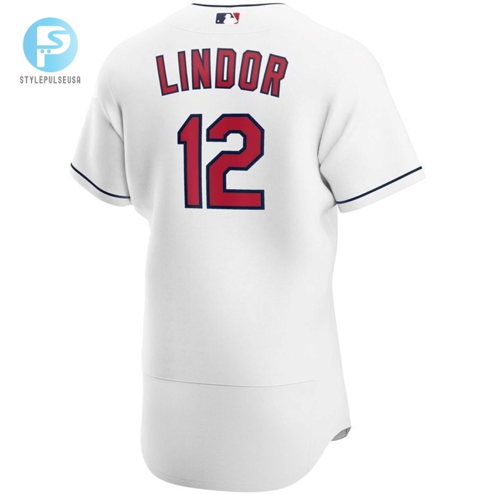 Francisco Lindor 12 2020 Mlb White Jersey A18 