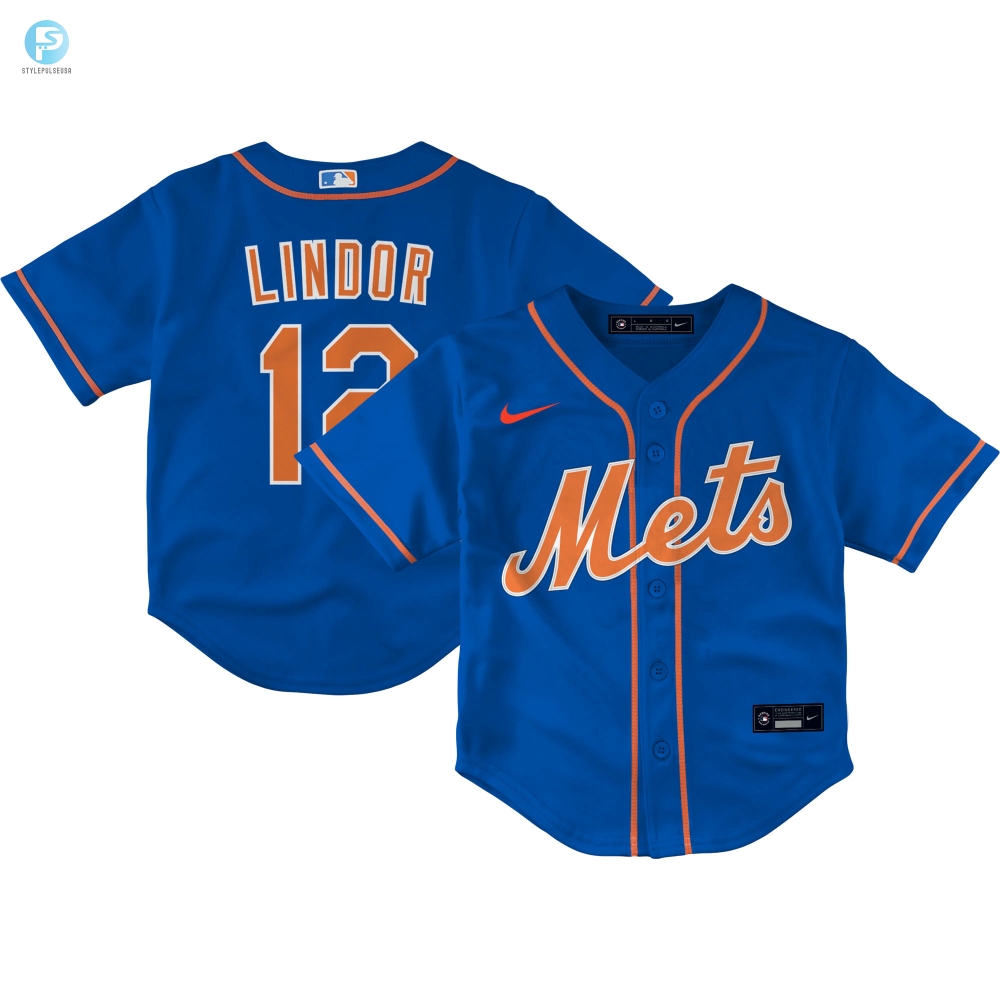 Francisco Lindor New York Mets Infant Alternate Replica Player Jersey  Royal Mlb 