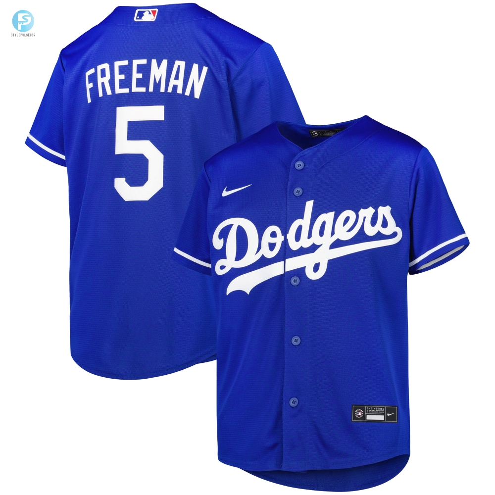 Freddie Freeman Los Angeles Dodgers Alternate Replica Player Jersey  Royal Mlb 