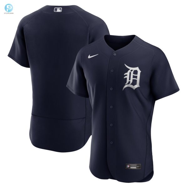 Rock Detroit Tigers Alt Logo Jersey Navy Be The Fun Fan stylepulseusa 1