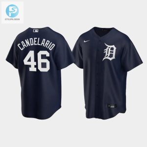 Hit A Home Run In Style Candelario Tigers Jersey Navy stylepulseusa 1 1