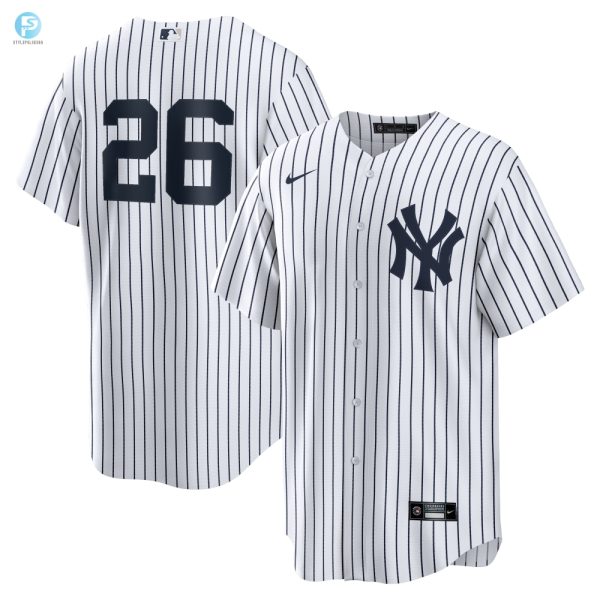 Rock Djs Yankees Style White Jersey No Autotune Required stylepulseusa 1