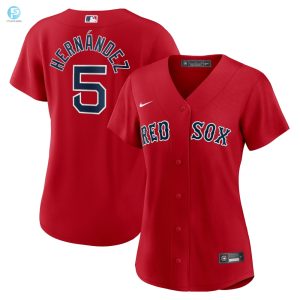 Rock Red Sox Chic Hilarious Hernandez Alt Jersey For Her stylepulseusa 1 1