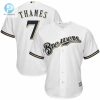 Be The Mvp Rock Eric Thames Brewers Jersey White Hot stylepulseusa 1