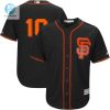 Get Your Giggles Longoria Giants Black Cool Jersey stylepulseusa 1