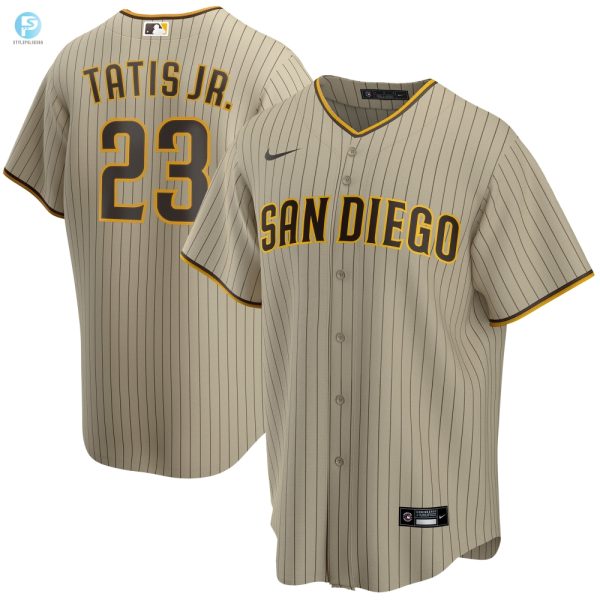 Sport Tatis Jr Swag Tan Padres Jersey Hit A Style Homer stylepulseusa 1