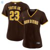 Hit A Home Run Ladies Love Tatis Jr. Brown Jersey stylepulseusa 1