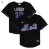 Mini Mets Magic Lindor Kids Jersey Black Bold stylepulseusa 1