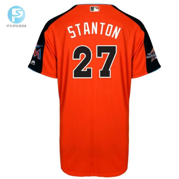 Hit Homers In Style Giancarlo Stantons Wacky Orange Jersey stylepulseusa 1 1