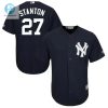 Hit A Fashion Homerun Stanton Yankees Jersey Navy Cool stylepulseusa 1