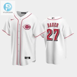 Get Struck Out In Style Home Reds 27 Bauer Jersey stylepulseusa 1 1