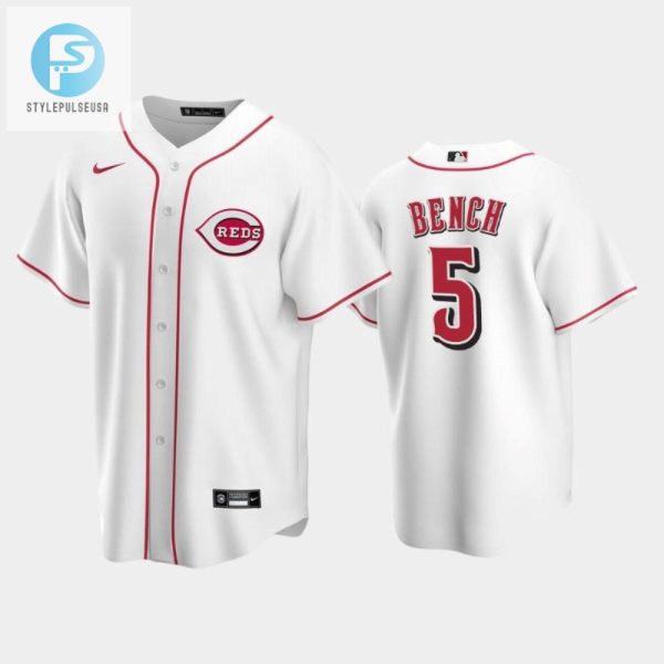 Own A Legend Johnny Bench 5 Jersey Laughs Legacy stylepulseusa 1 1