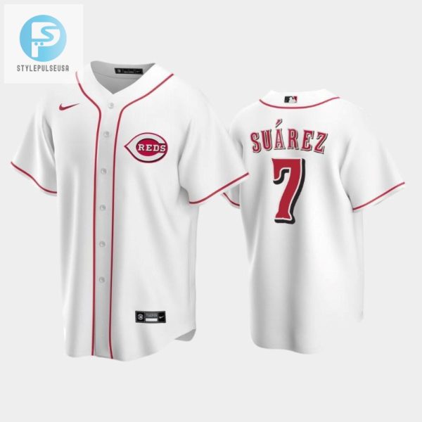 Snag Suarezs White Jersey A Home Run For Your Closet stylepulseusa 1 1