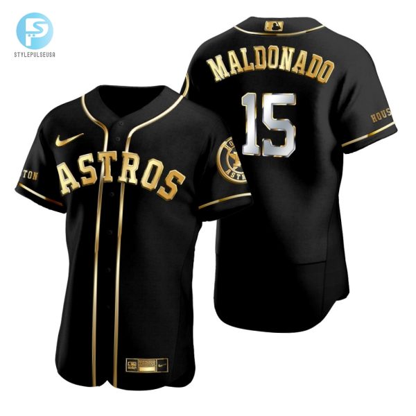 Astros 15 Maldonado Golden Black Jersey Fans Dream stylepulseusa 1 1