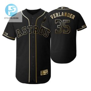 Houston Astros Verlander 35 Golden Jersey Fan Musthave stylepulseusa 1 1