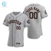 Get Comfy In Champs Gray Astros 00 Jersey 202223 stylepulseusa 1