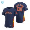 Pitchperfect Navy Astros Custom World Series Jersey 23 stylepulseusa 1