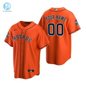 Hit A Homer In Style Custom Astros 00 Jersey For Champs stylepulseusa 1 1