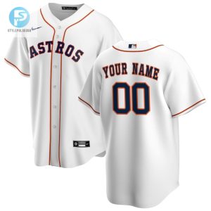 Hit A Home Run In Style Custom Astros Jersey White stylepulseusa 1 1