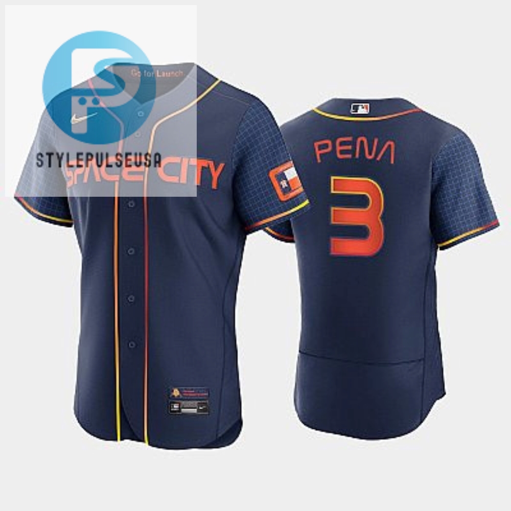 Rock The Block Jeremy Pena City Connect Navy Jersey