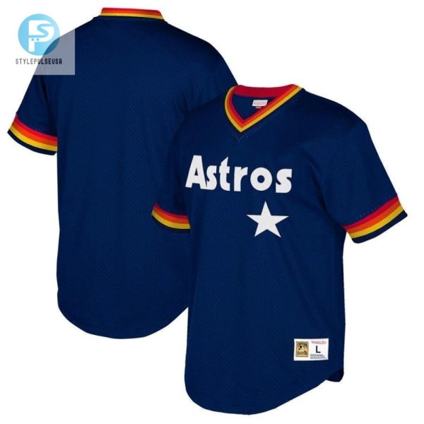 Score Big With Astros Nostalgia Big Tall Vneck Jersey stylepulseusa 1 1