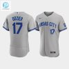 Get A Dozier Sport Hunter 17 Kc Royals Road Jersey Lol Gray stylepulseusa 1