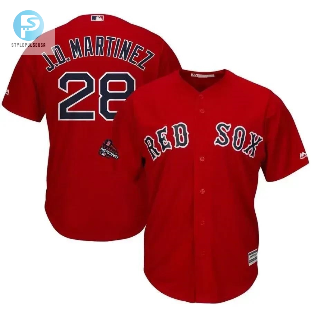 Get Your Martinez Magic Red Sox 2018 Champ Jersey  Lol