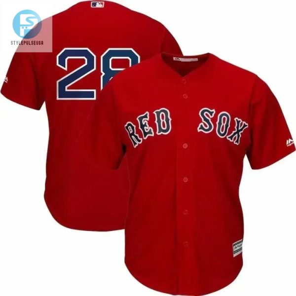 Score Big Laughs In A J.D. Martinez Scarlet Jersey stylepulseusa 1