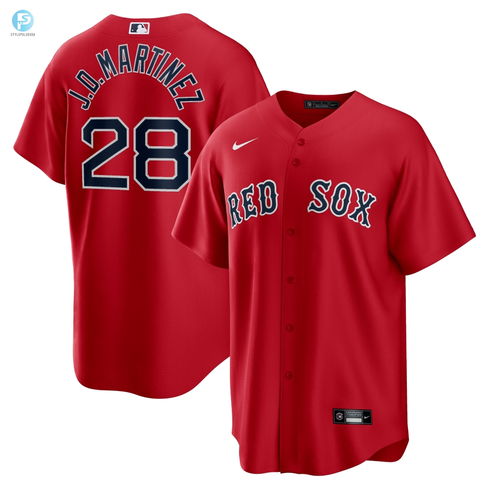 Get Redy To Rock J.D. Martinez Sox Jersey  Limited Edition