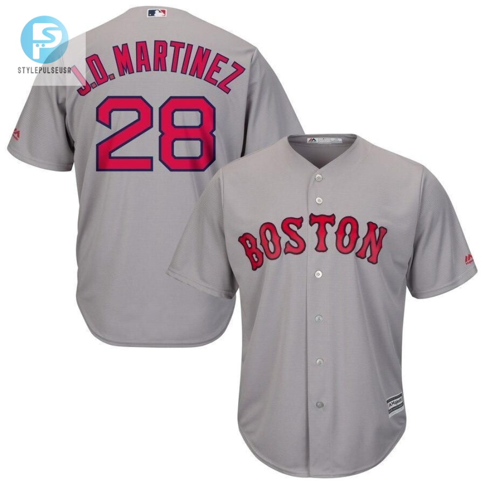 Gray The Day Away In A J.D. Martinez Jersey  Sox Up