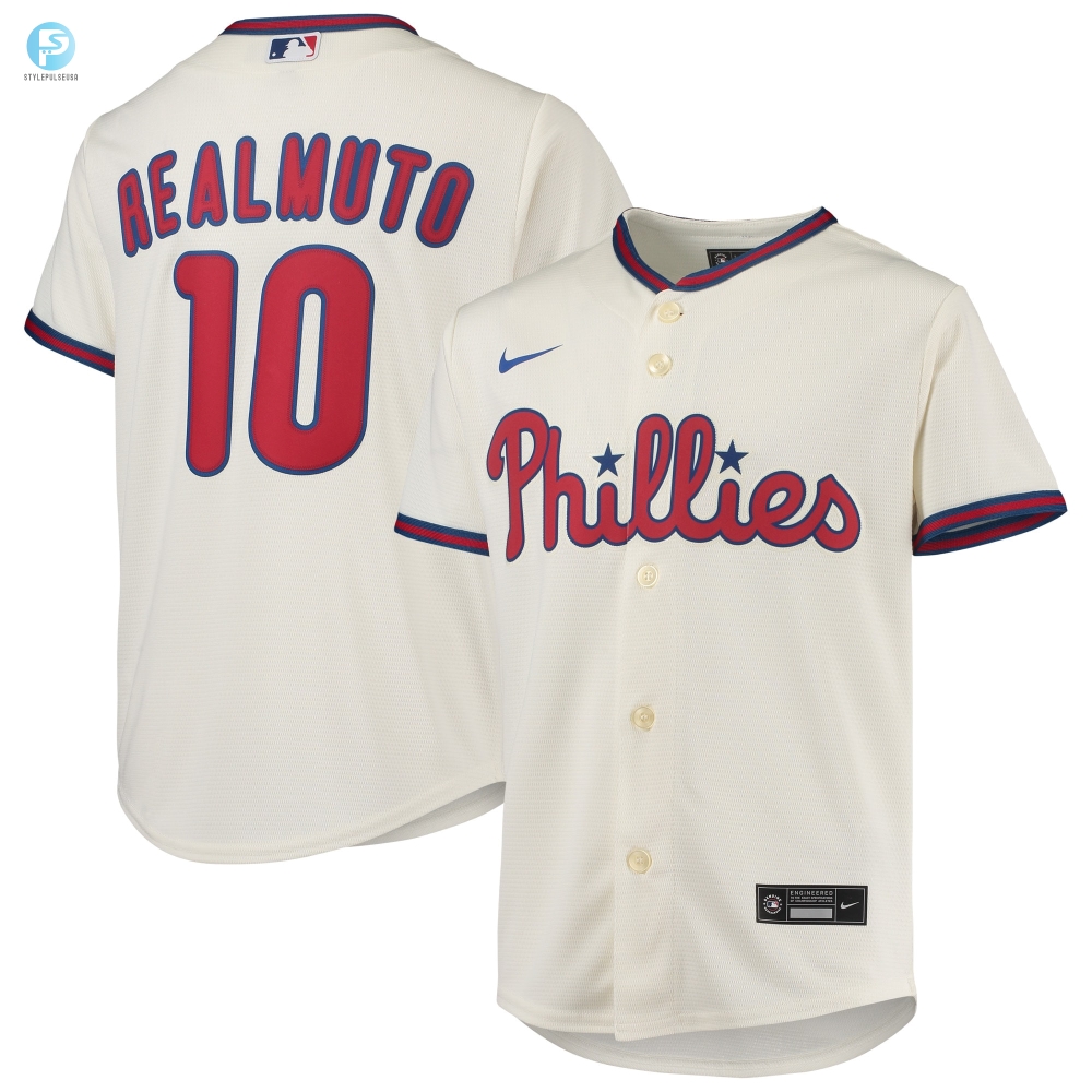 Catch That Cream Dream J.T. Realmuto Phillies Jersey