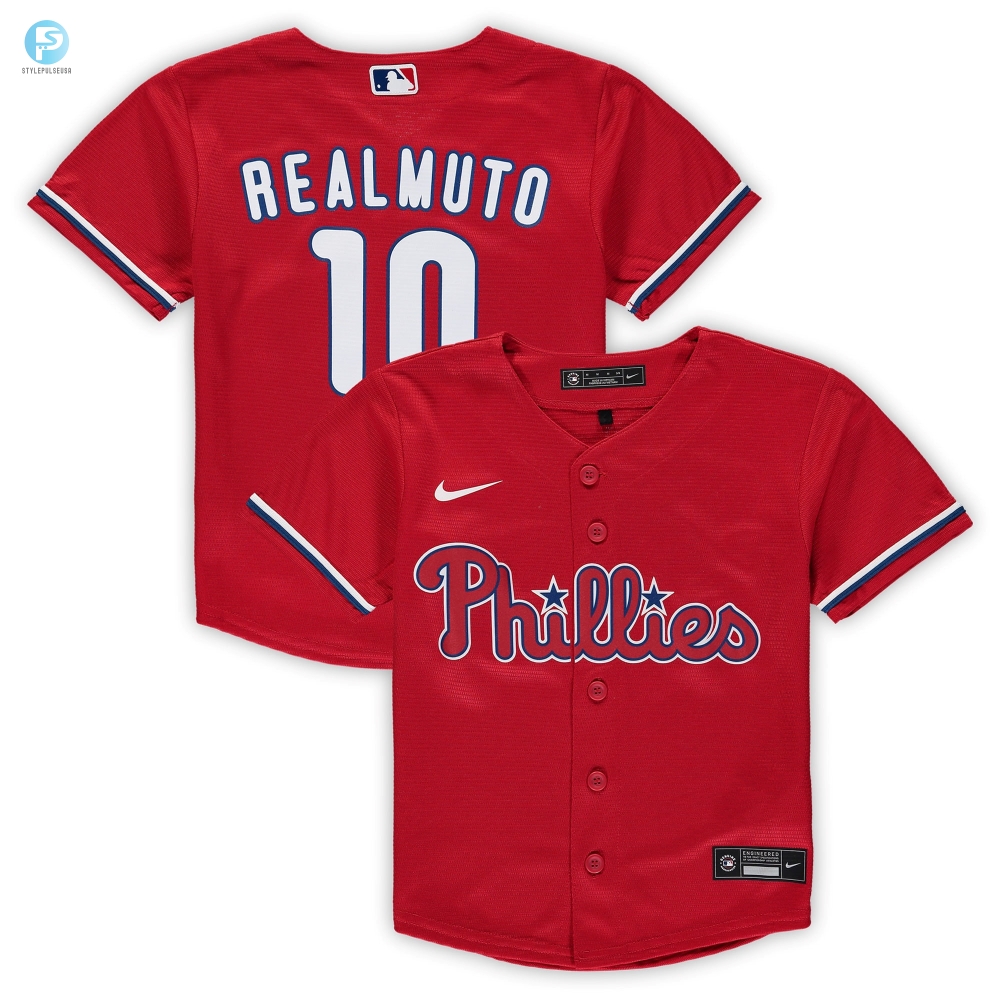 Mini Phanatic Gear J.T. Realmuto Phillies Toddler Jersey