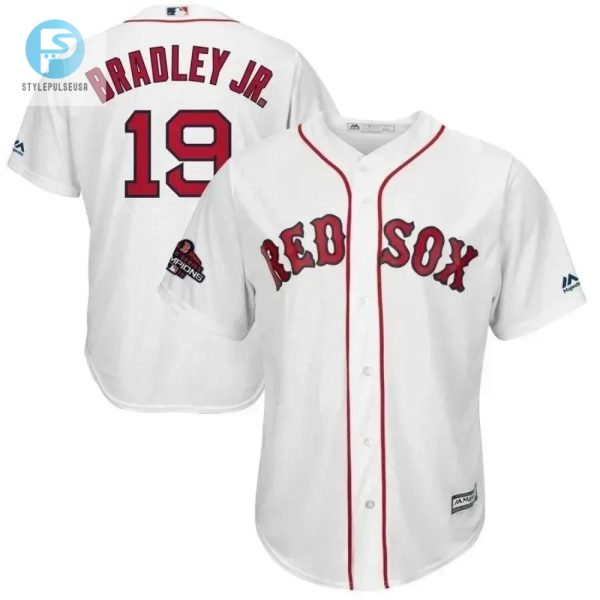 Jackie Bradley Jr.S Winning White Jersey Sox Up In Style stylepulseusa 1