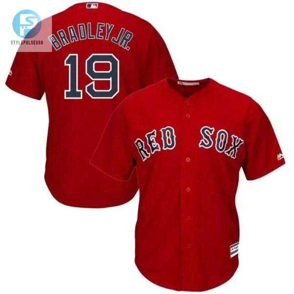 Batting In Style Jackie Bradley Jr. Red Sox Cool Jersey stylepulseusa 1