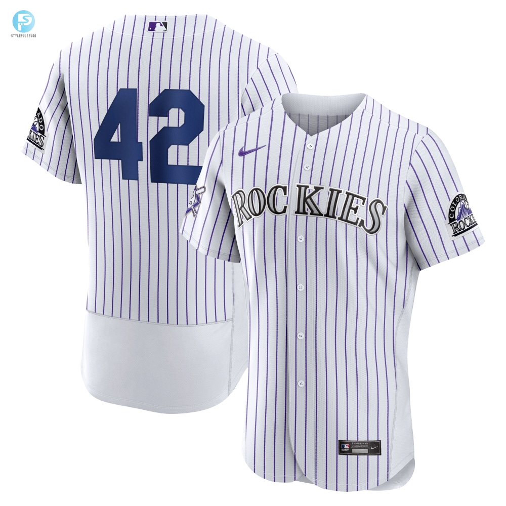 Score A Home Run In Style Jackie Robinson Rockies Jersey