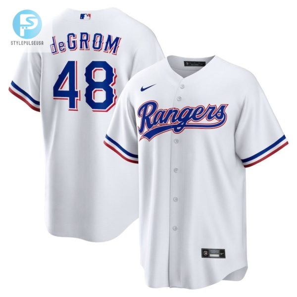 Get Your Degrom 48 Texas Rangers Jersey Mvp Vibes Fun Guaranteed stylepulseusa 1