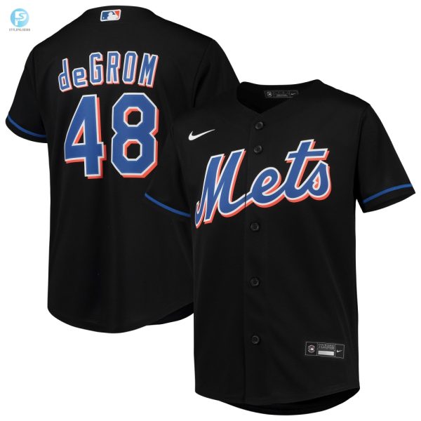 Get Your Degrom Blackout Jersey Mets Fans Holy Grail stylepulseusa 1