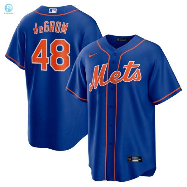 Show Off Like Degrom Mets Royal Jersey Not Just A Replica stylepulseusa 1 1