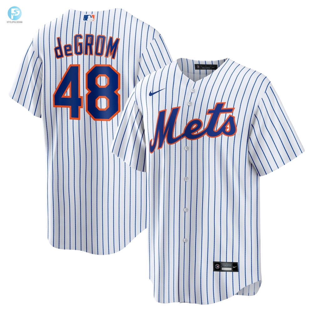 Get Your Degrom On Mets Jersey White  Fan Musthave