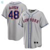 Get Degrom Domination Mets Road Jersey Gray Great stylepulseusa 1