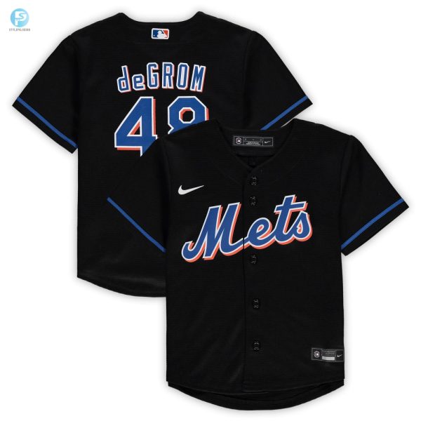 Mini Mets Fan Black Jacob Degrom Jersey For Tots stylepulseusa 1 1