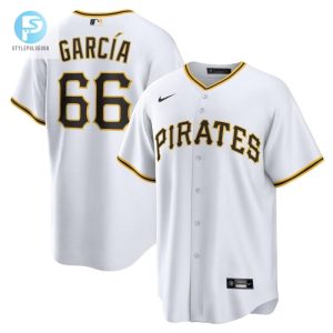 Rock The Field Jarlin Garcia 66 Pirates Jersey White stylepulseusa 1 1