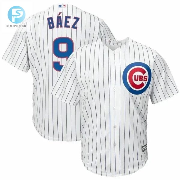 Big Fans Big Jersey Javier Baez Cubs Tall Cool Base Lol stylepulseusa 1