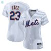 Score Big Womens Javier Baez Mets Jersey Home Run Chic stylepulseusa 1